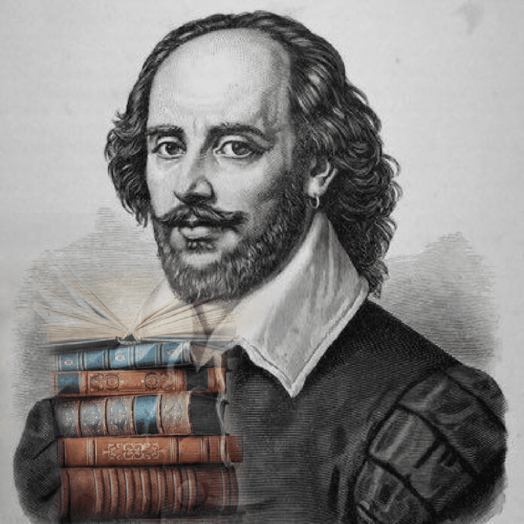 "وليم شكسبير" كاتب وشاعر انجليزي حير العالم بمؤلفاته