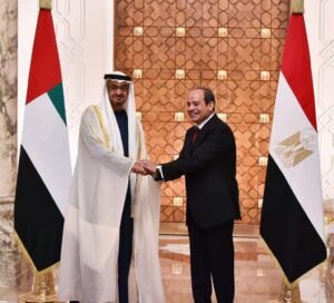 الرئيس السيسي يستقبل نظيرة الإماراتي الشيخ محمد بن زايد في قصر الاتحادية