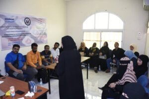 مبادرة مجتمع واحد للخدمة الإنسانية والمجتمعية تنفذ حملة مجتمعية حول العنف الرقمي في العاصمة عدن