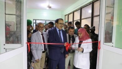 افتتاح قسمي الطوارئ والأطفال عام بمستشفى الصداقة التعليمي بالعاصمة عدن 
