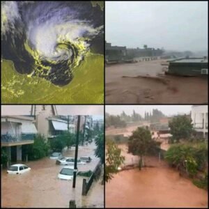 العاصفة دانيال تضرب ليبيا وفقدان السيطرة على مدن الجبل الاخضر وبنغازي