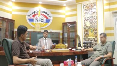 المدير التنفيذي لشركة النفط اليمنية يترأس اجتماعا هاما بفرع ساحل حضرموت