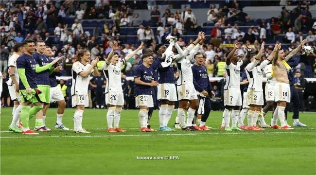 ريال مدريد يتوج بطلا لليجا للمرة 36 في تاريخه