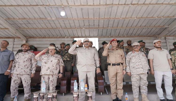 492daa14 8f54 4d84 b8e7 9322b41b90af - الرئيس الزُبيدي يتفقد سير تنفيذ برامج التدريب والتأهيل لمنتسبي القوات المسلحة الجنوبية
