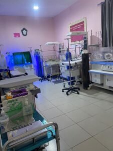 IMG 20240505 WA0073 - القطاع النسوي باتحاد شباب الغد يزور مستشفى الغيضة ويطلع على احتياجات مركز الأمومة والطفولة 