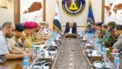 66740cd901488 - الرئيس الزُبيدي يوجه بتشكيل غرفة عمليات للوحدات العسكرية في أبين
