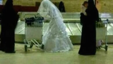 286601 - وفاة امرأة اثناء توديع ابنتها العروس في مطار عدن الدولي