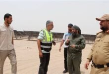 670 - قائد الحزام الأمني يزور محطة الطاقة الشمسية الإماراتية في العاصمة عدن