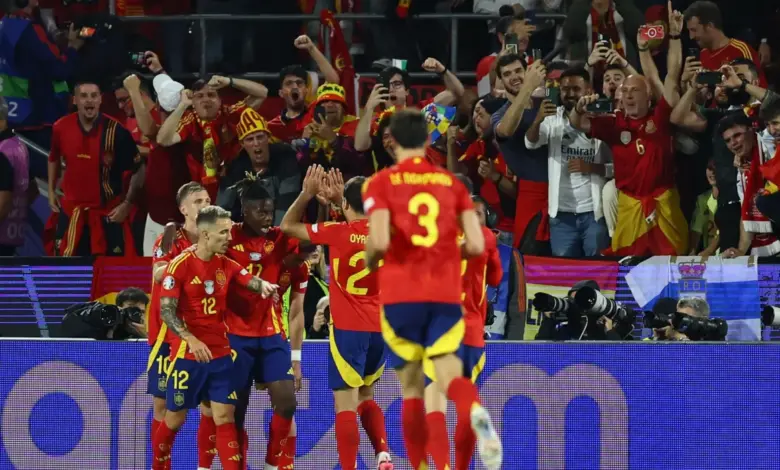 تنزيل 78 - إسبانيا إلى ربع نهائي يورو 2024