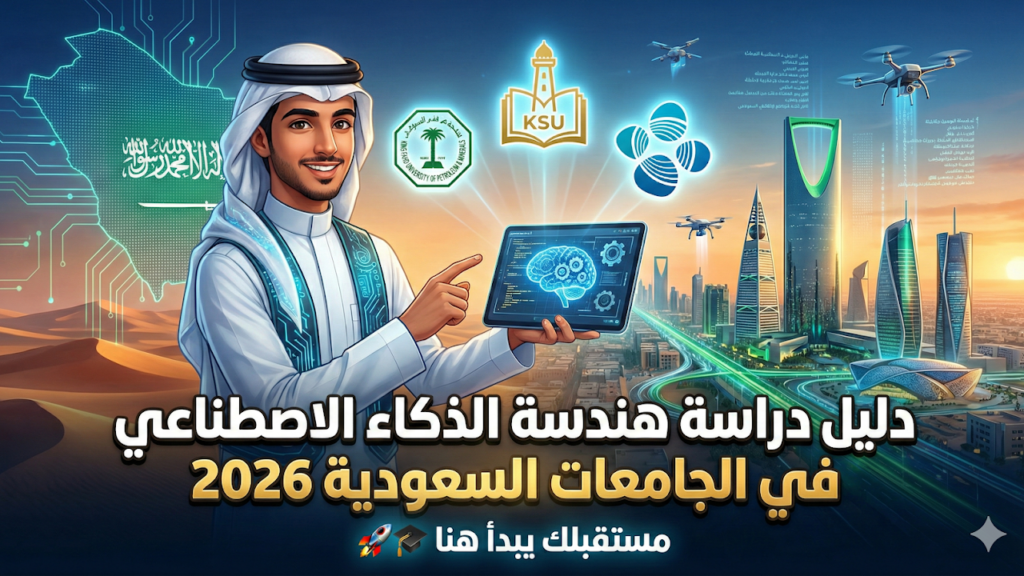 دليل دراسة هندسة الذكاء الاصطناعي في الجامعات السعودية 2026 1770671839211