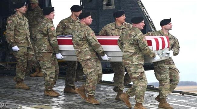 مقتل 3 جنود أمريكيين وإصابة آخرين في عملية “الغضب الملحمي” ضد إيران مقتل 3 جنود أمريكيين وإصابة آخرين في عملية “الغضب الملحمي” ضد إيران