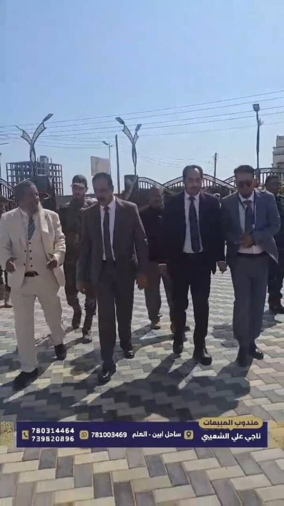 وزيرا الاشغال والشباب والرياضة يطلعان على سير العمل بمشروع مدينة الخليج العربي ويشيدا بالنهضة العمرانية ونسبة الانجاز SAVE ٢٠٢٦٠٣٠٢ ١٨٠٠١٠