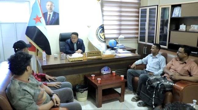 القائم باعمال الأمين العام يلتقي اعضاء من الهيئة المساعدة للوادي ويشيد بثبات وصمود أبناء حضرموت القائم باعمال الأمين العام يلتقي اعضاء من الهيئة المساعدة للوادي ويشيد بثبات وصمود أبناء حضرموت