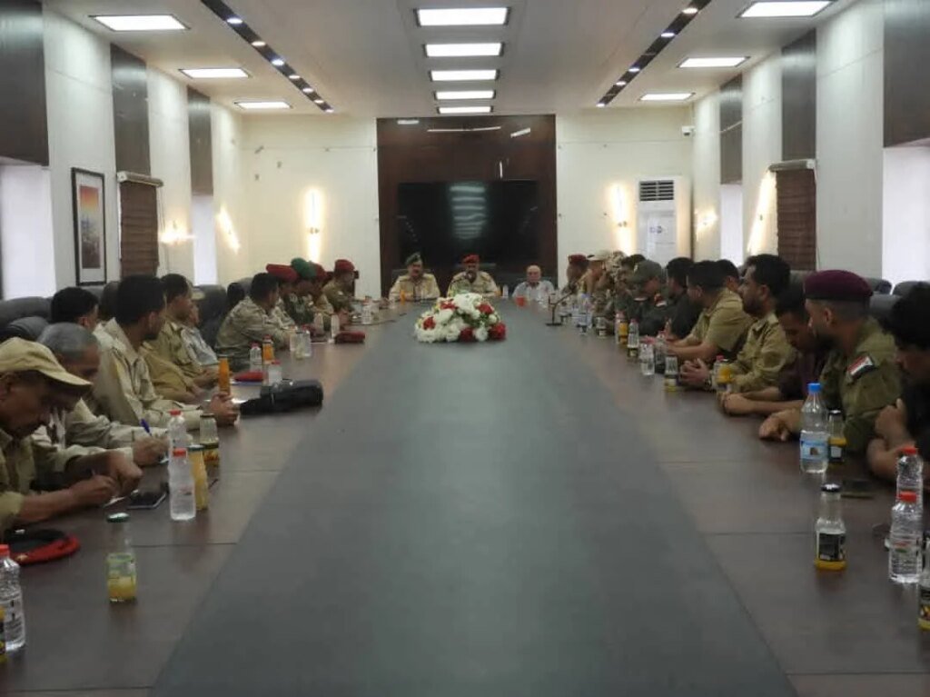 قيادة القوات البرية الجنوبية تؤكد التماسك العسكري والحفاظ على البنية التنظيمية لقواتنا المسلحة الجنوبية IMG 20260416 WA0113