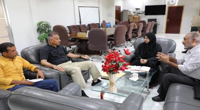 الجاوي يبحث مع مدير مكتب التخطيط بالعاصمة عدن تنفيذ مشاريع التعليم الفني بالبرنامج الاستثماري الجاوي يبحث مع مدير مكتب التخطيط بالعاصمة عدن تنفيذ مشاريع التعليم الفني بالبرنامج الاستثماري