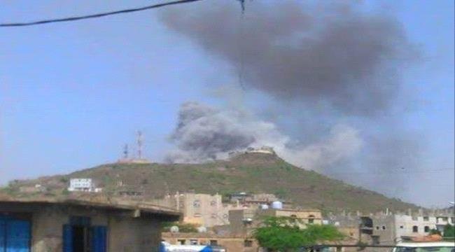 مصرع قيادي حوثي بغارة جوية في تعز اليمنية مصرع قيادي حوثي بغارة جوية في تعز اليمنية