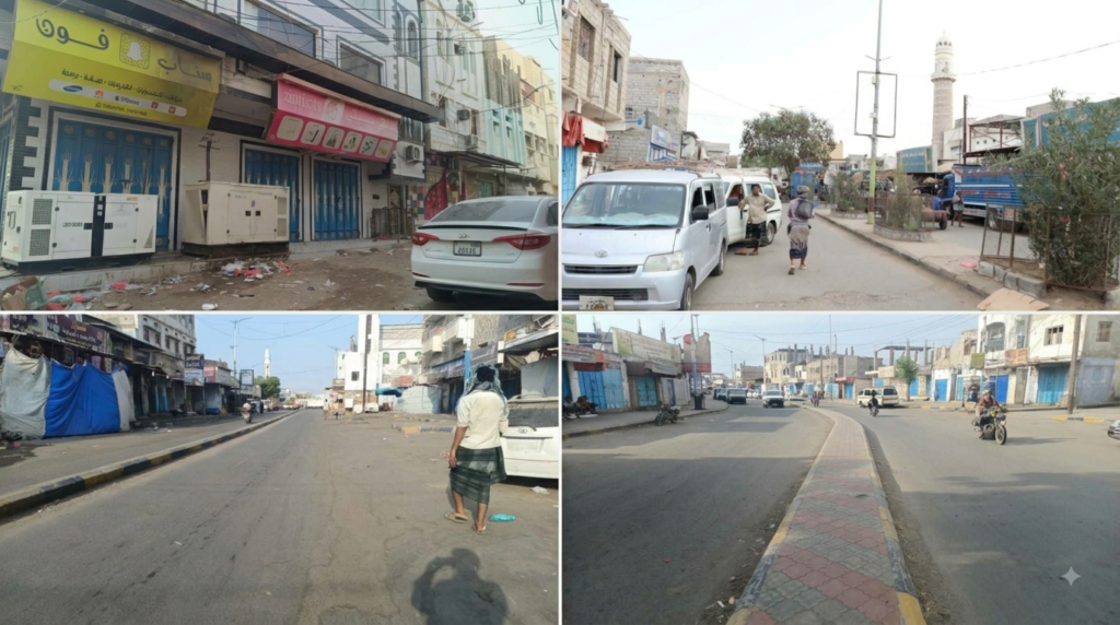 عصيان مدني جزئي يواصل إغلاق أسواق دلتا أبين للأسبوع الثالث على التوالي 1786913998749