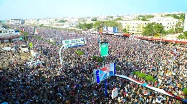 شعب الجنوب يكسر مشاريع الوصاية ويرسخ مسار استعادة دولته كاملة السيادة شعب الجنوب يكسر مشاريع الوصاية ويرسخ مسار استعادة دولته كاملة السيادة