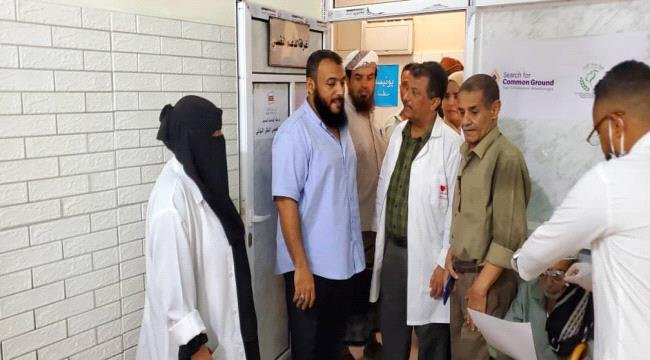 تدشين مخيم طبي مجاني للعيون في مديرية التواهي تدشين مخيم طبي مجاني للعيون في مديرية التواهي