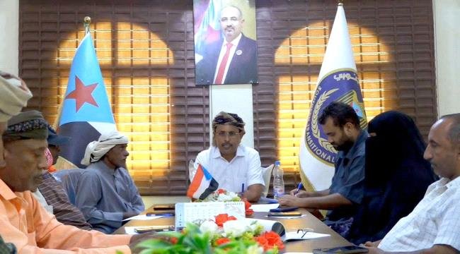 انتقالي سقطرى يناقش ترتيبات التصعيد السلمي انتقالي سقطرى يناقش ترتيبات التصعيد السلمي