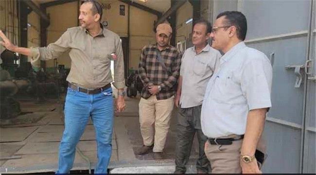 الداؤودي" و"باخبيرة" يتفقدان محطة المجزرة لضخ المياه في مديرية البريقة الداؤودي" و"باخبيرة" يتفقدان محطة المجزرة لضخ المياه في مديرية البريقة