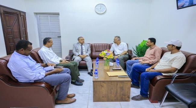 الجاوي يبحث مع رئيس جامعة عدن عدد من الجوانب المشتركة في تطوير التعليم الفني والتدريب المهني الجاوي يبحث مع رئيس جامعة عدن عدد من الجوانب المشتركة في تطوير التعليم الفني والتدريب المهني