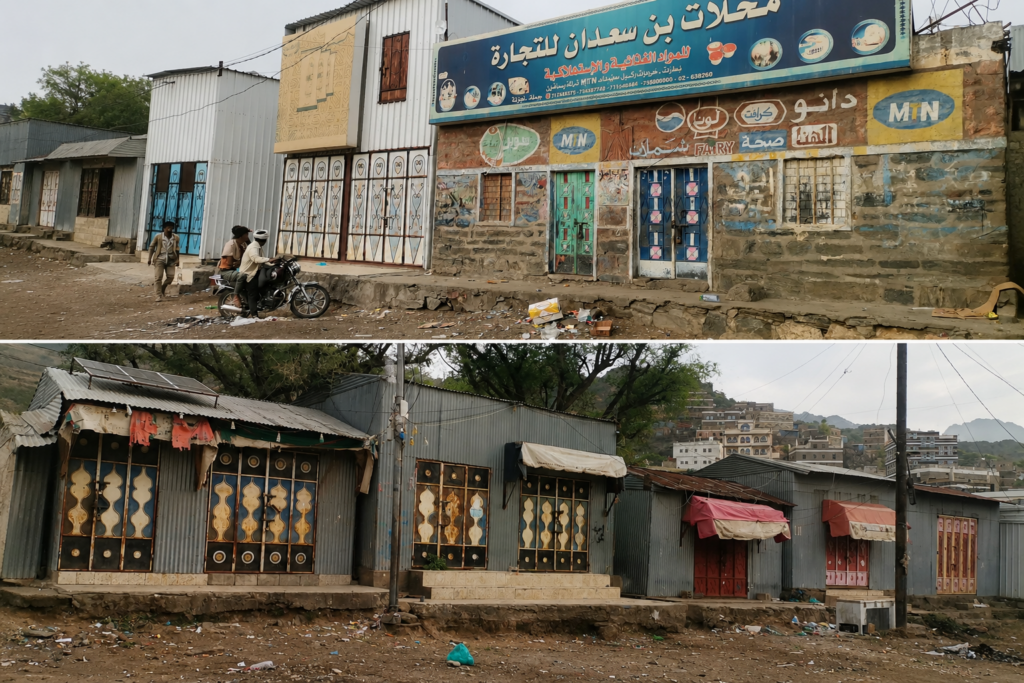 إضراب جزئي يشل حركة التجارة في سوق الرباط بمديرية يافع رصد احتجاجاً على تدهور الأوضاع المعيشية والخدمية file 00000000889882438505bc99cf7a5117